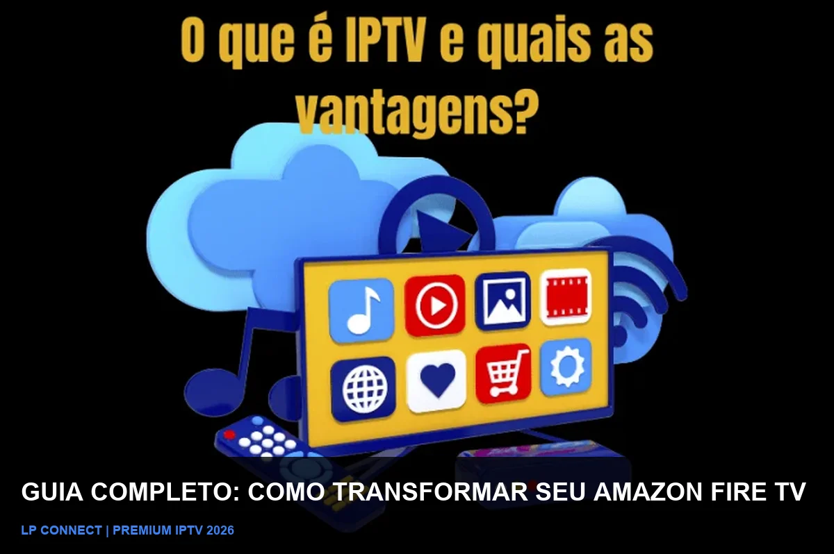Transforme seu Fire Stick em Central IPTV
